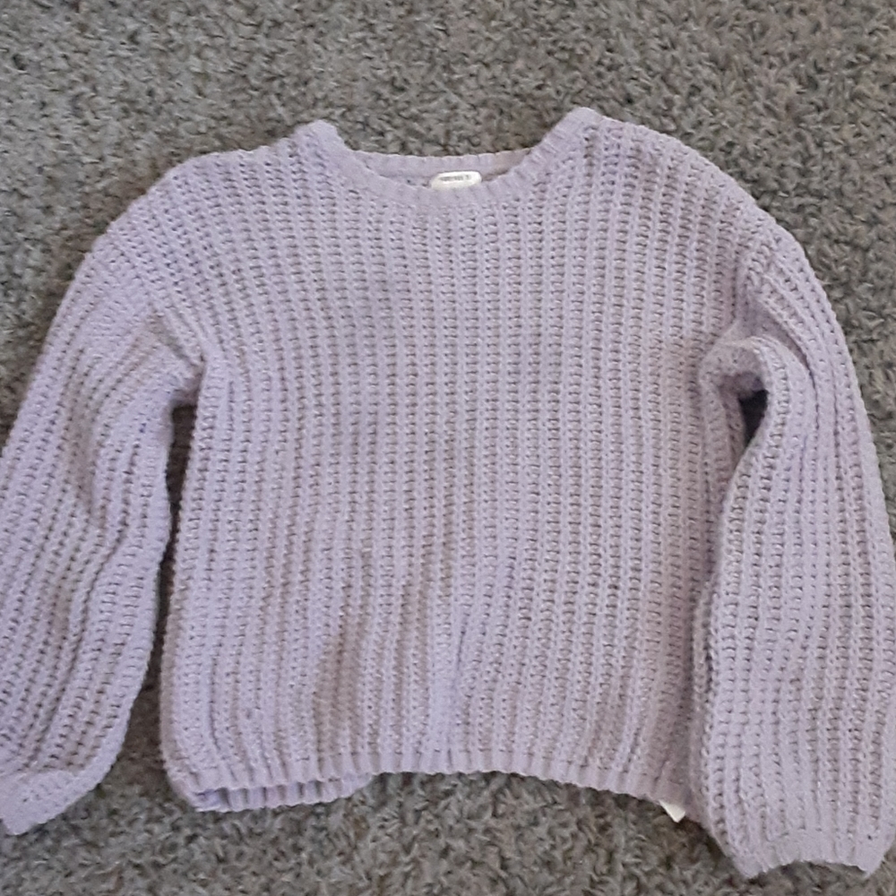 Pastel purple sweater